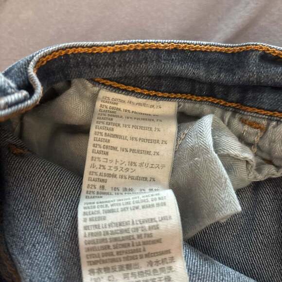 Hollister SoCal Stretch Jean Capris Size 1/25 Dark Wash - Picture 2 of 4